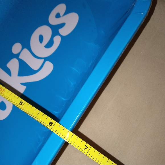 COOKIES BLUE MEDIUM METAL ROLLING TRAY 
White Lettering 420 BUD JOINT BRAND NEW - Picture 6 of 8